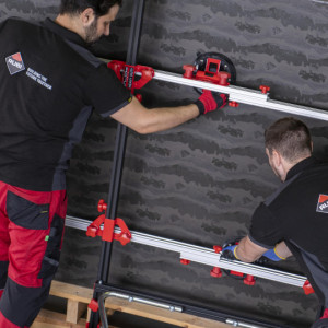 Sistem de transport cu ventuze pt. placi de dimensiuni mari, 320cm, 80kg, Slim Easy Trans Plus - RUBI-18976