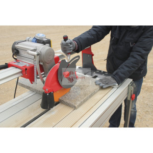 Masina de taiat gresie, faianta si placi 152cm, 1.5kW, DX-250 plus 1400 Laser & Level ZERO DUST 230V-50Hz. - RUBI-52910
