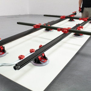 Sistem de transport cu ventuze cu vacuum pt. placi mari, 360cm, 170kg, Slab Trans Heavy Duty N - RUBI-18982