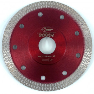 Disc DiamantatExpert pt. Portelan dur & Gresie ft. dura 115x22.2 (mm) Premium - DXDY.XTURBO.115