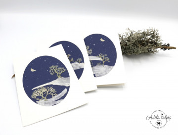 Felicitare "Silent night"