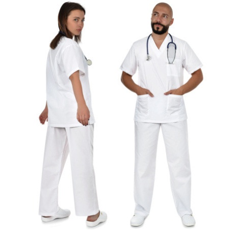 Costum unisex alb B-Well