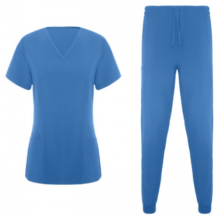 Costum bleu stretch premium