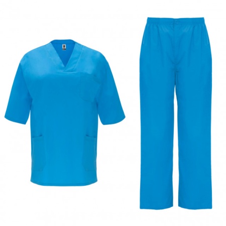 Costum unisex turcoaz Roly