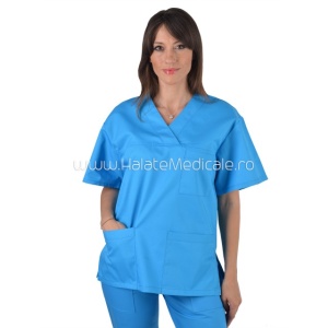 Costum unisex turcoaz