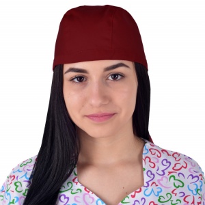 Boneta unisex grena