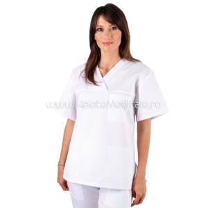 Costum unisex alb