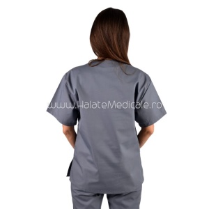Bluza medicala unisex gri