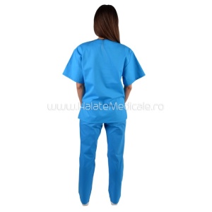 Costum unisex turcoaz