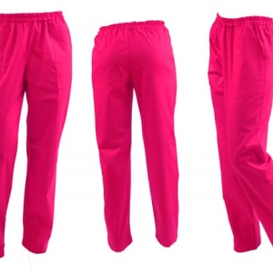 Pantaloni unisex ciclam