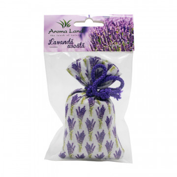 Saculet parfumat Lavanda naturala, Aroma Land, 30g