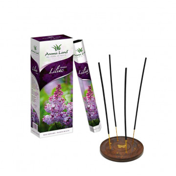 Pachet 120 betisoare parfumate Liliac + suport lemn