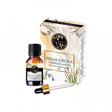 Ulei Esential Palmarosa, 100% Natural, S&S India, 10 ml