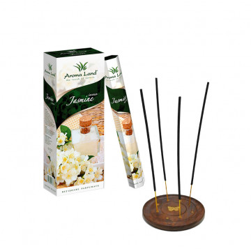 Pachet 120 betisoare parfumate Iasomie + suport lemn