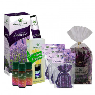 Pachet aromaterapie Lavanda, Aroma Land, 9 buc