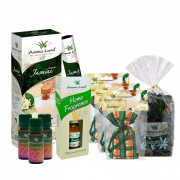 Pachet aromaterapie Iasomie, Aroma Land, 9 buc