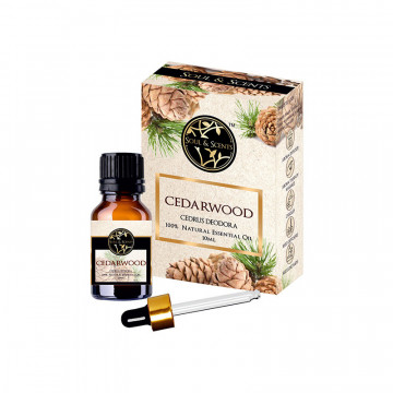 Ulei Esential Cedru, 100% Natural, S&S India, 10 ml