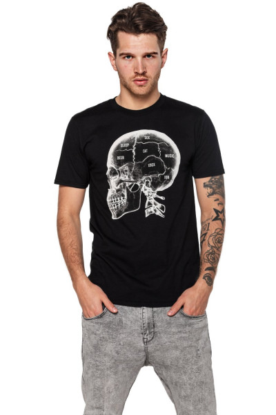 Tricou pentru bărbați UNDERWORLD X-ray skull