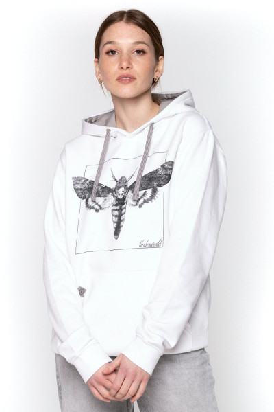 Hanorac cu buzunar marsupiu UNDERWORLD unisex Night Butterfly