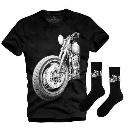 Set cadou T-shirt + șosete UNDERWORLD Motor