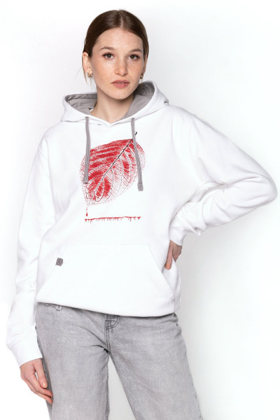 Hanorac cu buzunar marsupiu UNDERWORLD unisex Leaf