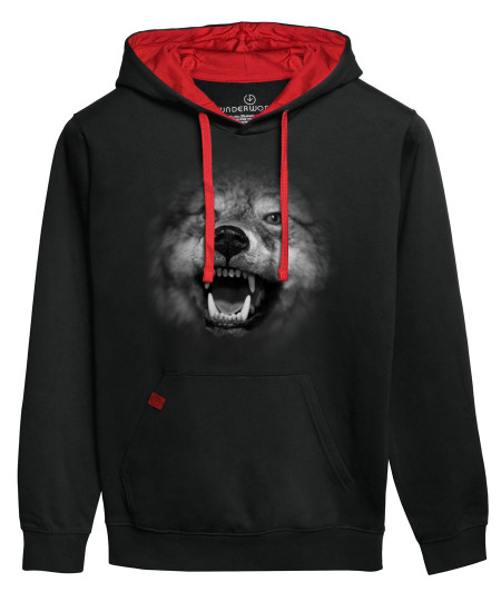 Hanorac cu buzunar marsupiu UNDERWORLD unisex Wolf