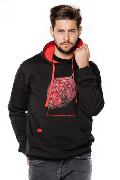 Hanorac cu buzunar marsupiu UNDERWORLD unisex Leaf