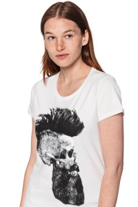 T-shirt femeie UNDERWORLD Skull with a beard