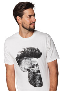 Tricou pentru bărbați UNDERWORLD Skull with a beard
