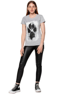T-shirt femeie UNDERWORLD Animal footprint