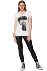 T-shirt femeie UNDERWORLD Skull with a beard