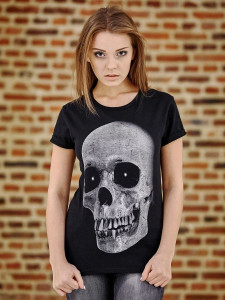 T-shirt femeie UNDERWORLD Skull