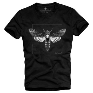 Set cadou T-shirt + șosete UNDERWORLD Night butterfly