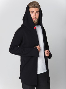 Hanorac asimetric negru Assassin UNDERWORLD negru
