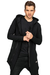 Hanorac asimetric negru Assassin UNDERWORLD negru