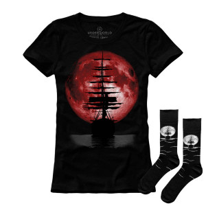 Set cadou T-shirt femeie + șosete UNDERWORLD Ship