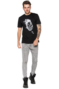 Set cadou T-shirt + șosete UNDERWORLD Smoke skull