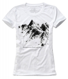 T-shirt femeie UNDERWORLD Mountains