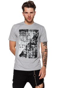Tricou pentru bărbați UNDERWORLD Born to lose live to win