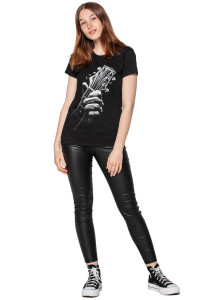 Set cadou T-shirt femeie + șosete UNDERWORLD Guitar