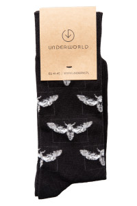 Set cadou T-shirt femeie + șosete UNDERWORLD Night butterfly