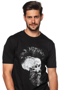 Tricou pentru bărbați UNDERWORLD Skull with a beard