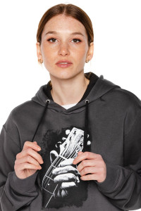 Hanorac cu buzunar marsupiu UNDERWORLD unisex Guitar head