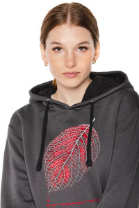 Hanorac cu buzunar marsupiu UNDERWORLD unisex Leaf