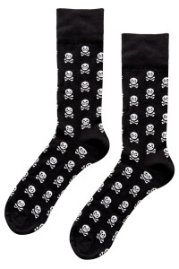 Set cadou T-shirt + șosete UNDERWORLD Skull with a beard / Skulls