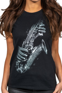 T-shirt femeie UNDERWORLD Saxophone