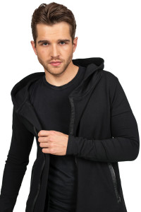 Hanorac asimetric negru Assassin UNDERWORLD negru