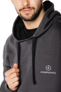 Hanorac cu buzunar marsupiu UNDERWORLD unisex Basic