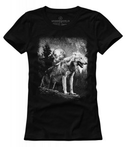 T-shirt femeie UNDERWORLD Wolf in mountains