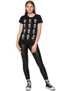 Set cadou T-shirt femeie + șosete UNDERWORLD Hater / Skulls